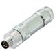 99-3363-100-04 Разъём М8, 4-pin "папа", прямой, позолоченные контакты, IP67