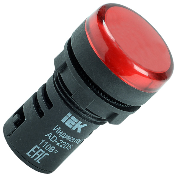 AD22DS 230В красный BLS10-ADDS-230-K04 ИЭК Лампа (арматура) сигнальная .